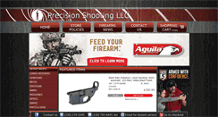 Desktop Screenshot of precisionshootingllc.com
